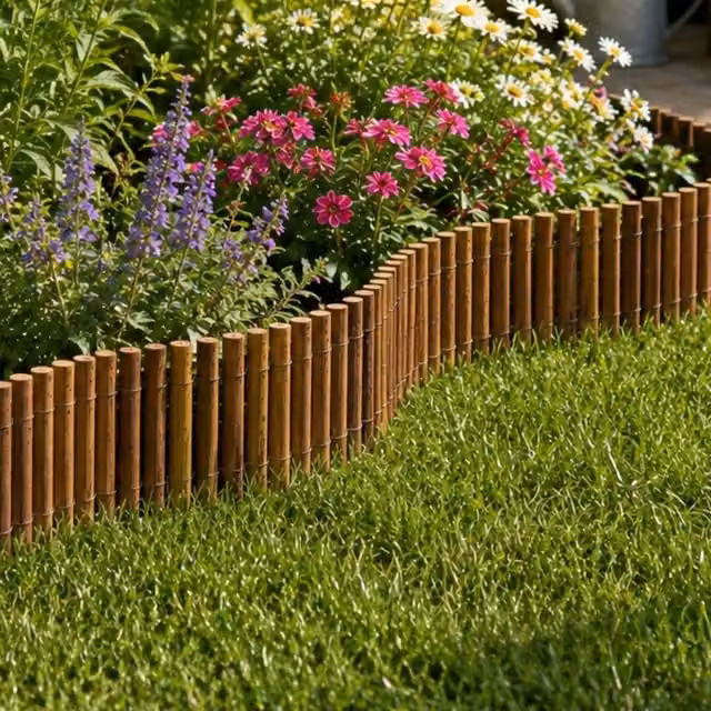 Marco Paul Willow Garden Lawn Edging in Brown