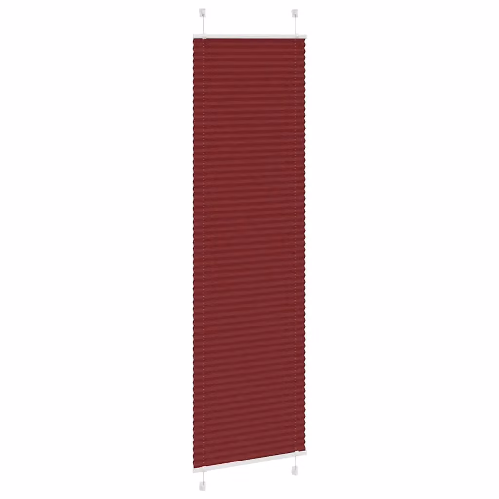 Berkfield Home Single Pleat Corded Blind in Bordeaux Red, W: 55 cm, H: 200 cm – 3