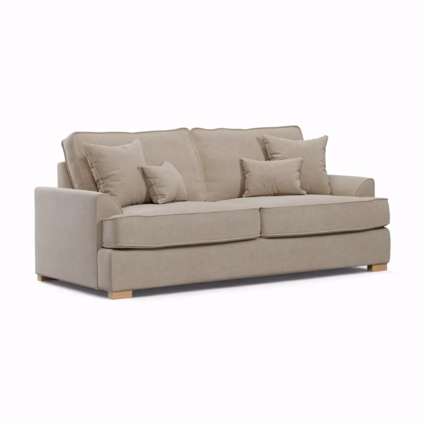 The Great Sofa Company Ophelia 3 Seater Chenille Sofa in Beige – 2