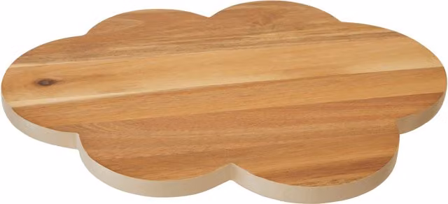 Orsina Small Cloud Wood Chopping Board in Brown – 2