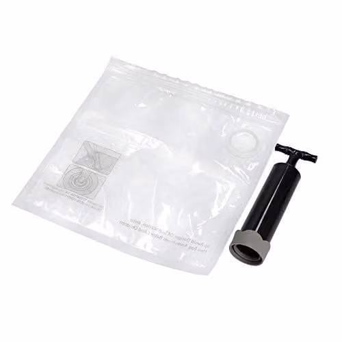 MasterClass Food Vacuum Sealer with 4 Reusable Transparent Polyethylene Food Bags, 24 x 24 cm – 1