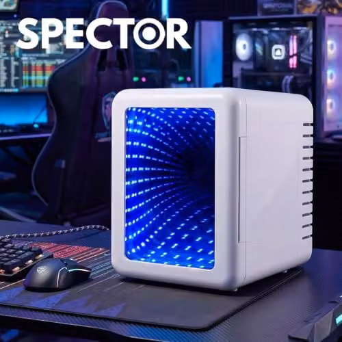 Spector 4L Mini Portable Fridge and Cooler/Warmer in White – 7