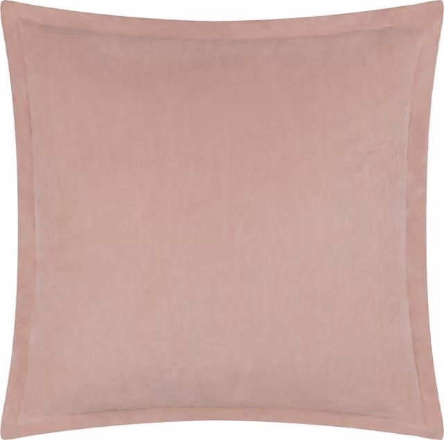 Make It A Home Merton Rectangular Velvet Cushion in Pink