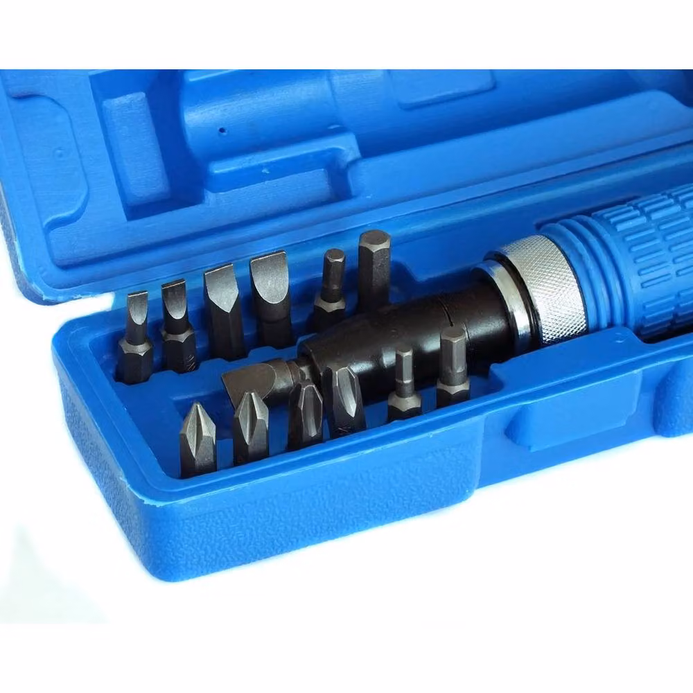 SPETLEK Impact Driver Bolster Screwdriver Kit in Blue – 3