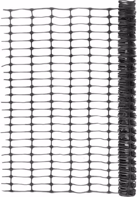 Berkfield Black Plastic Garden Fence 30 m – 1