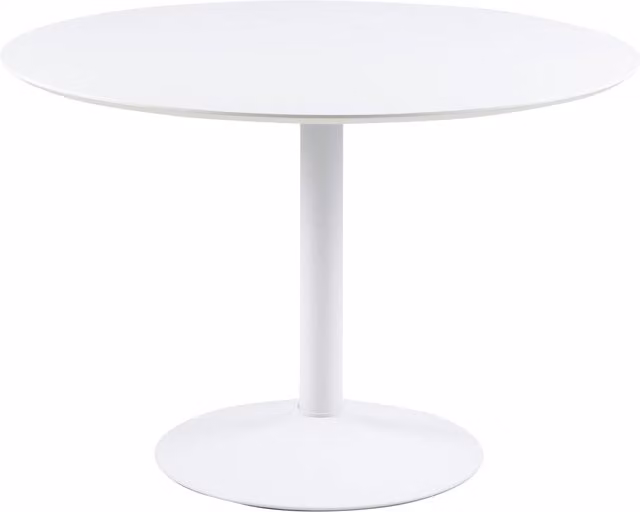 Furniture To Go Ibiza Round Dining Table in White