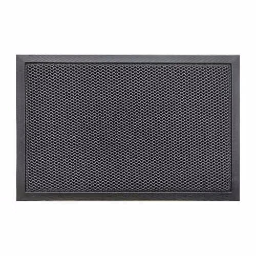 Nicoman Anti-Slip Mesh Doormat, Grey, W: 76 cm, D: 43 cm
