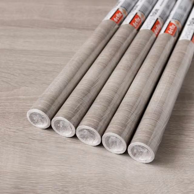 dc fix Oak Santana Grey Self Adhesive Vinyl Wrap for Kitchen Doors and Worktops, Pack of 5, W: 67.5 cm, L: 2 m
