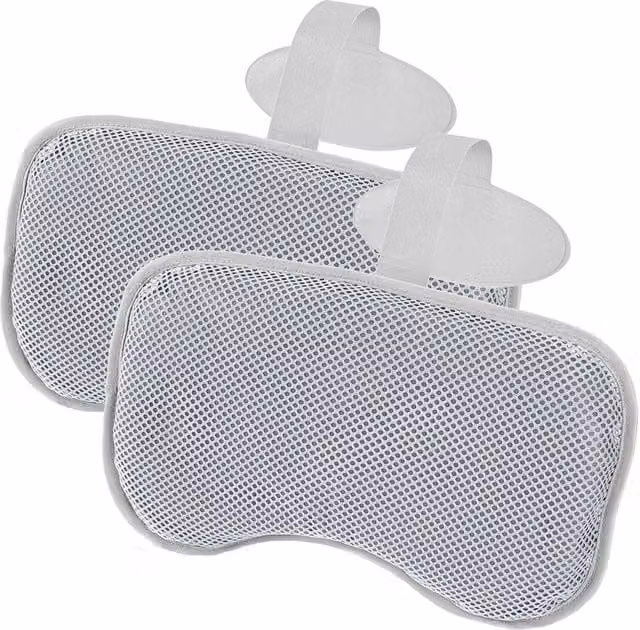 VOGREX Contoured Neck and Head Support Cushion for Lay-Z-Spa Hot Tubs in Grey – 1