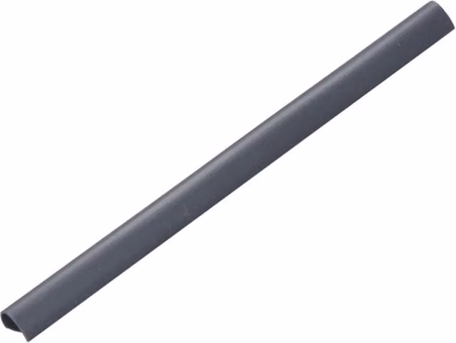 Berkfield Home 100 Pack PVC Fence Strip Clips in Anthracite Black