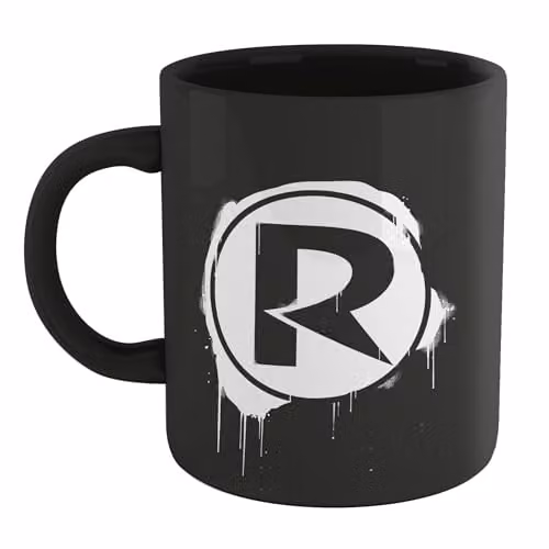 Zavvi Batman Robin Graffiti Ceramic Mug in Black and Multicolour