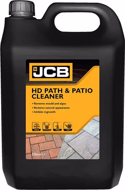 JCB Heavy Duty Patio Cleaner 5L - White
