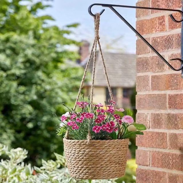 Marco Paul Brown Hanging Jute Planter