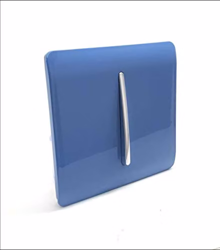 Trendi Blue Flush Mounted Doorbell Switch – 2