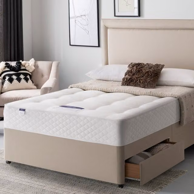 Silentnight Ortho Dream Star Miracoil Mattress, White, W: 120 cm, D: 200 cm