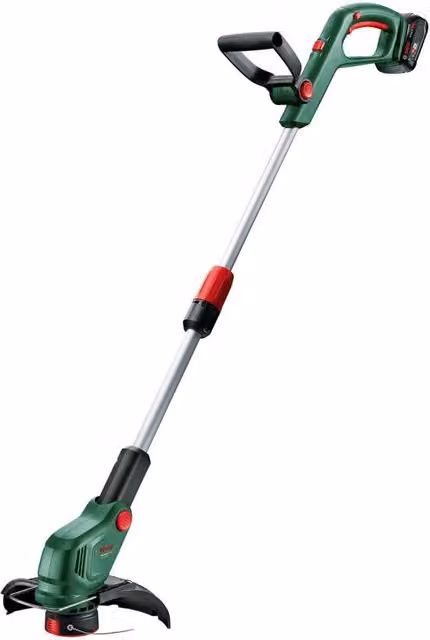 Bosch 18V Cordless Telescopic Grass Trimmer, Green
