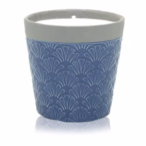 KDMD Home is Home Candle Pots in Blue Day