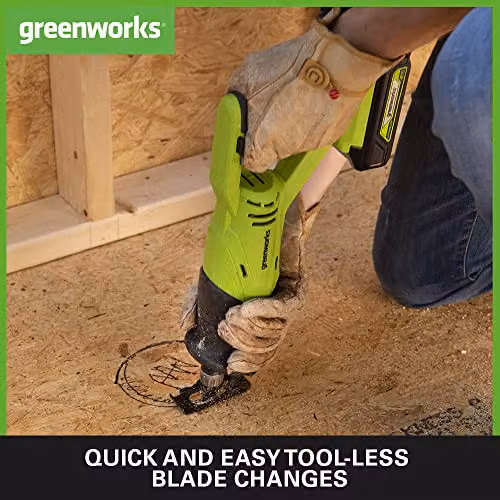 Greenworks 24V Brushless Reciprocating Saw in Green – 3
