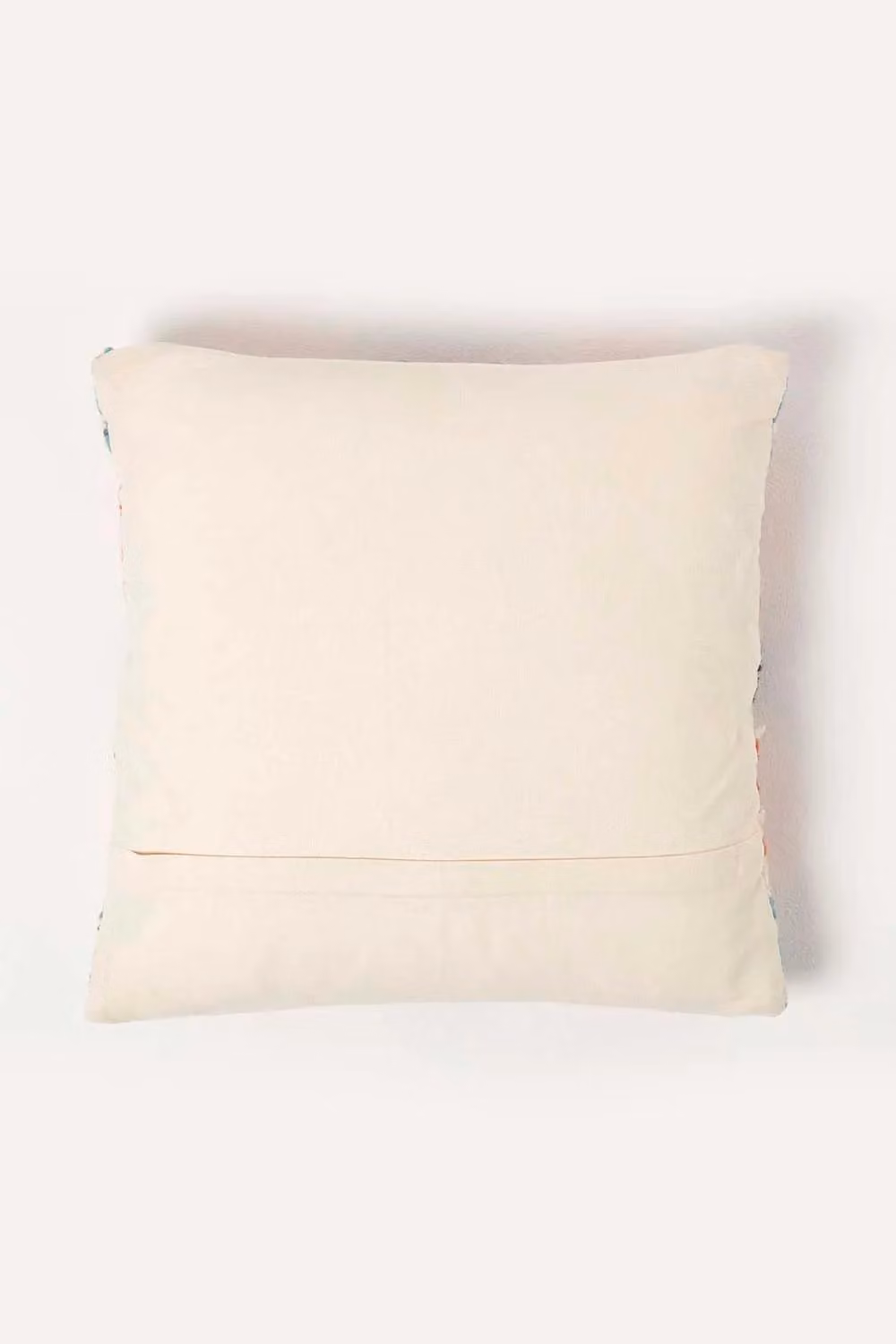 Homescapes Handwoven Orange Kilim Cushion with Feather Filling, W/D/H: 45 x 45 x 45 cm – 2