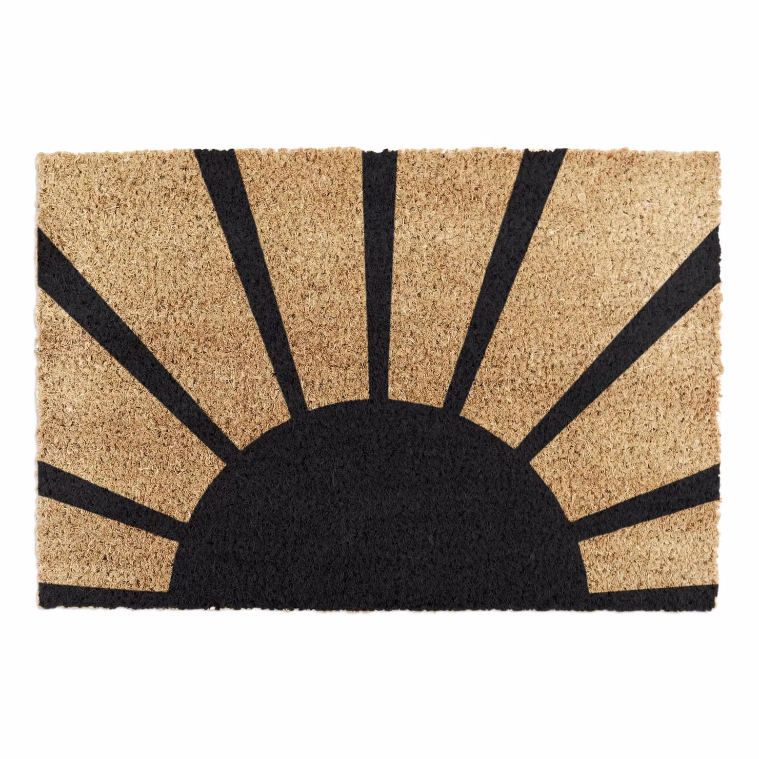 Artsy Mats Welcoming Sun & Rays Doormat in Black, W/D: 60 x 40 cm – 4