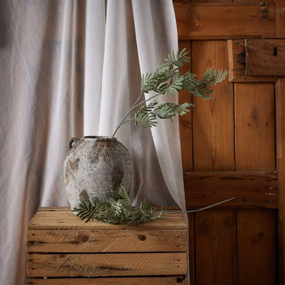 Lemon Pavilion Artificial Silver Wattle Leaf in Green, W22 x D22 x H73 cm – 3