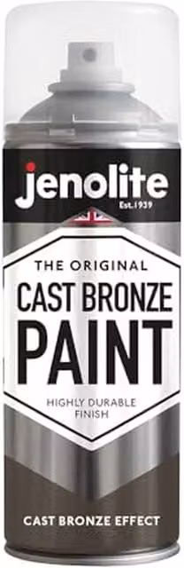 Jenolite Opaque Matt Textured Multi-Surface Paint in Bronze and Brown