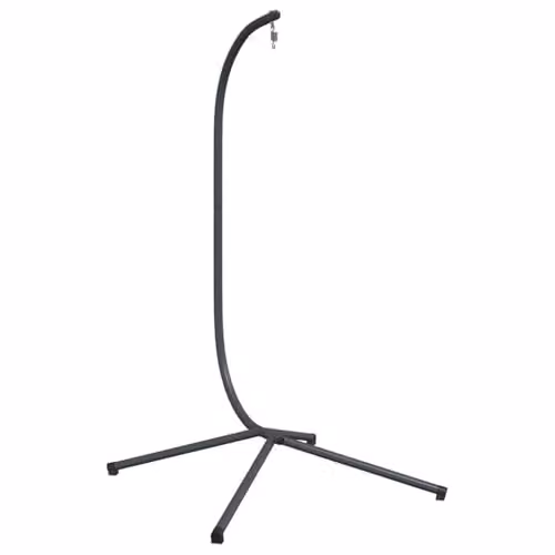 vidaXL Hanging Egg Chair Stand in Anthracite Matt Steel