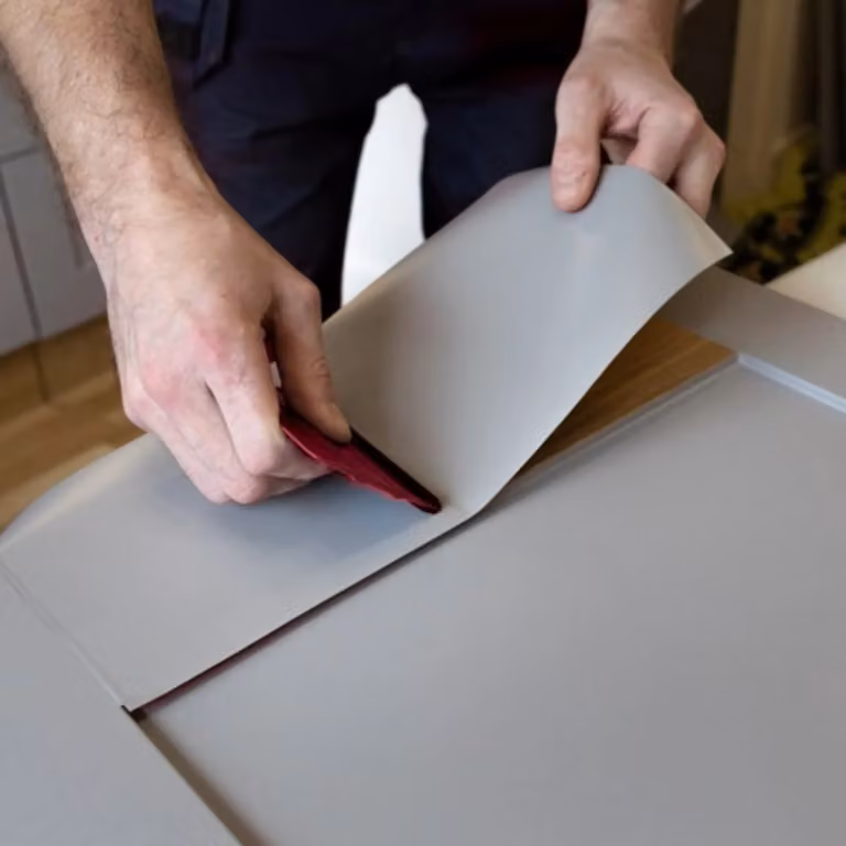D-C-Fix Matt Grey Self-adhesive Vinyl Wrap for Doors and Furniture, W: 45 cm, L: 5 m