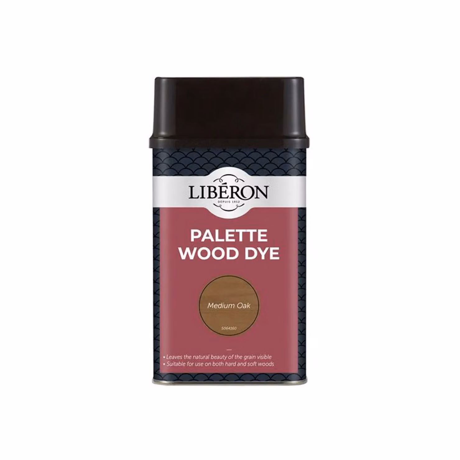Liberon Palette Water Based Wood Dye in Medium Oak, 500ml – 2
