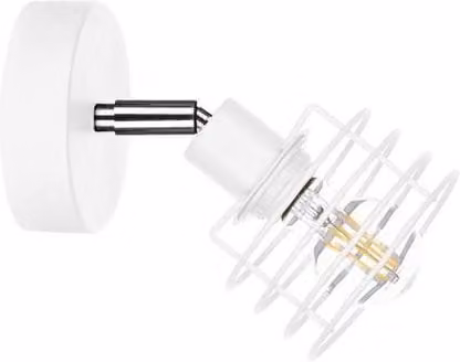 Netlighting Viva Adjustable Wall Lamp White, 12cm, 1x E27