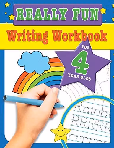 Mickey MacIntyre Really Fun Writing Workbook for 4 Year Olds by Bell & MacKenzie Publishing, Multicolour