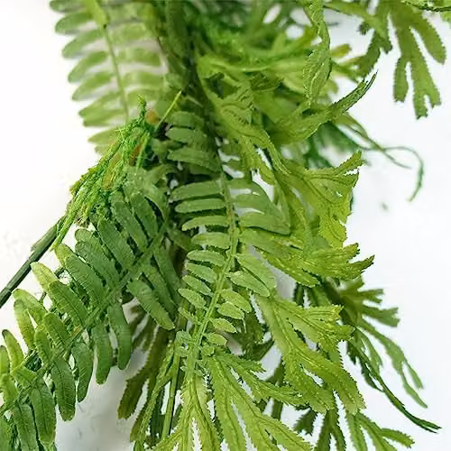 Leaf UK Green Multicolour Artificial Trailing Hanging Fern Garland Plant – 3