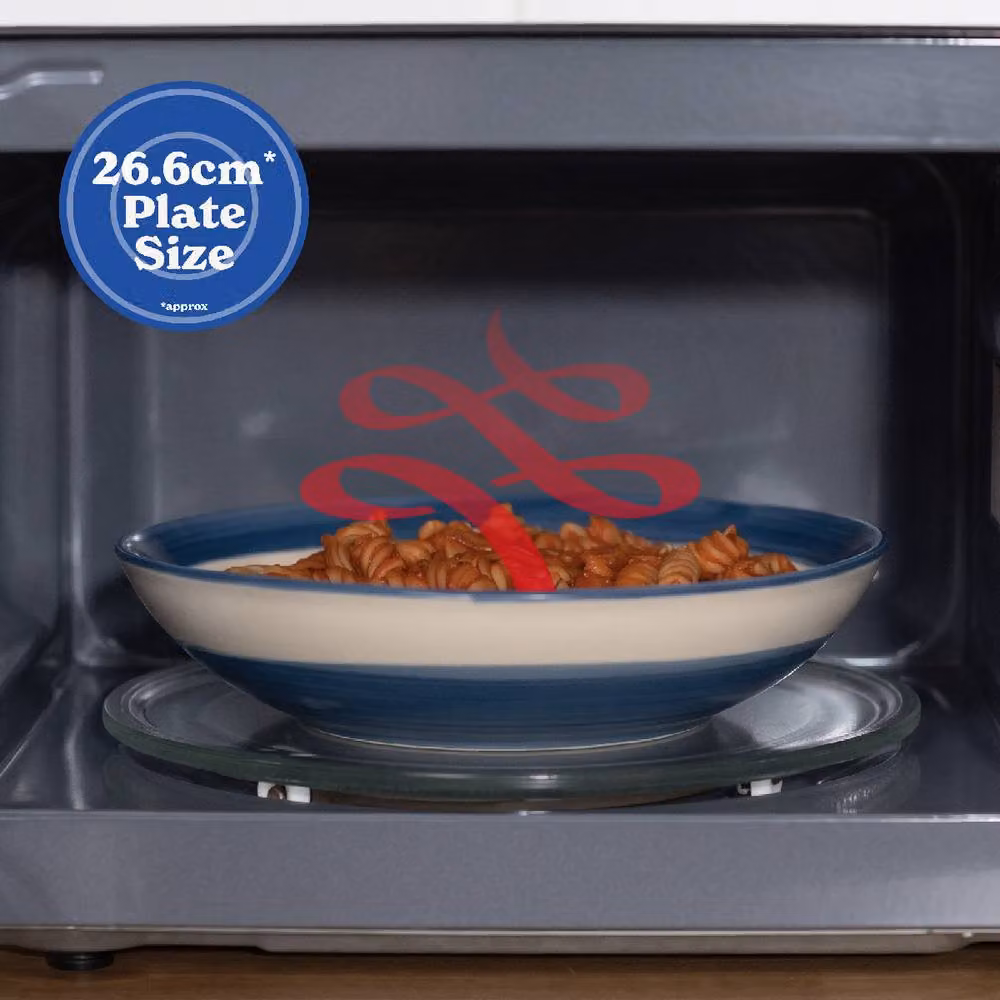Russell Hobbs Eden 17L Manual Solo Microwave with 5 Power Levels, RHMM725, Black – 4
