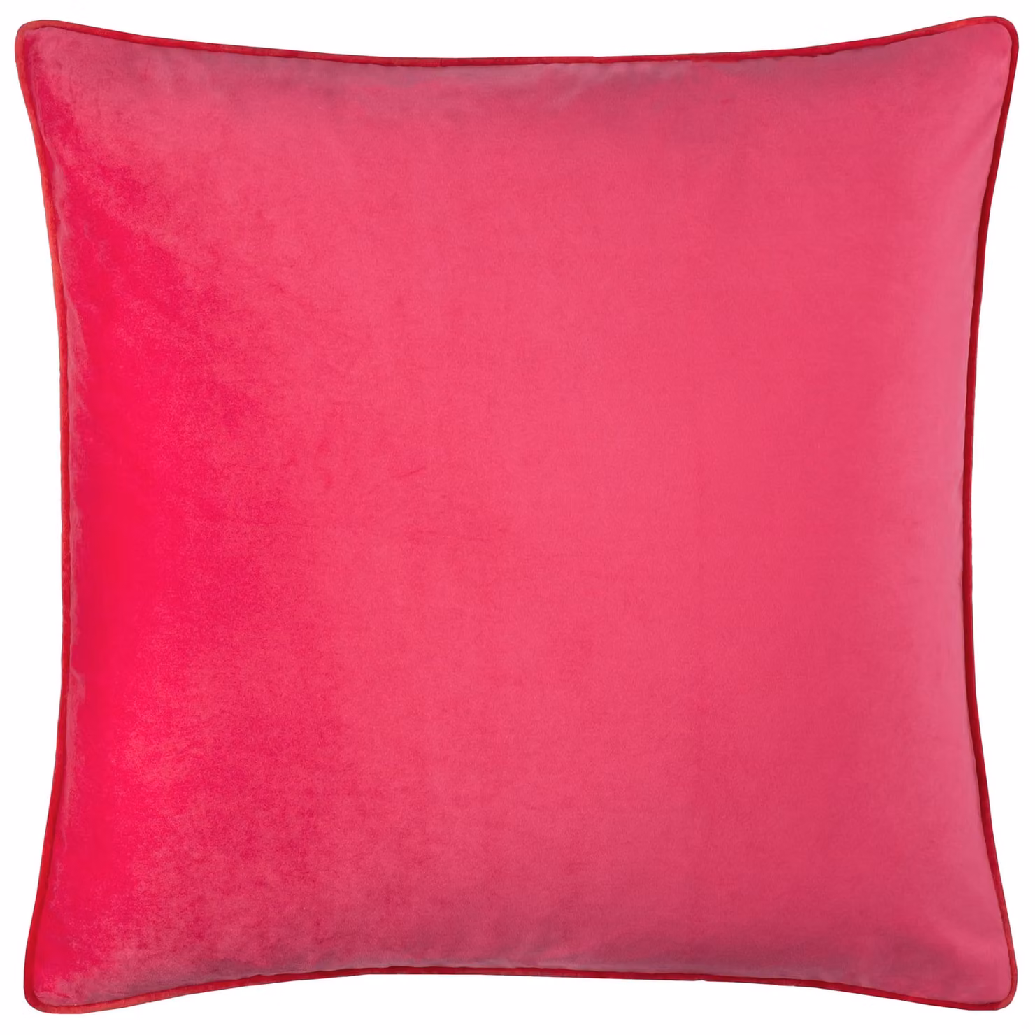 Furn Meridian Velvet Square Cushion in Pink and Red, W/D/H: 45 x 45 x 45 cm – 2