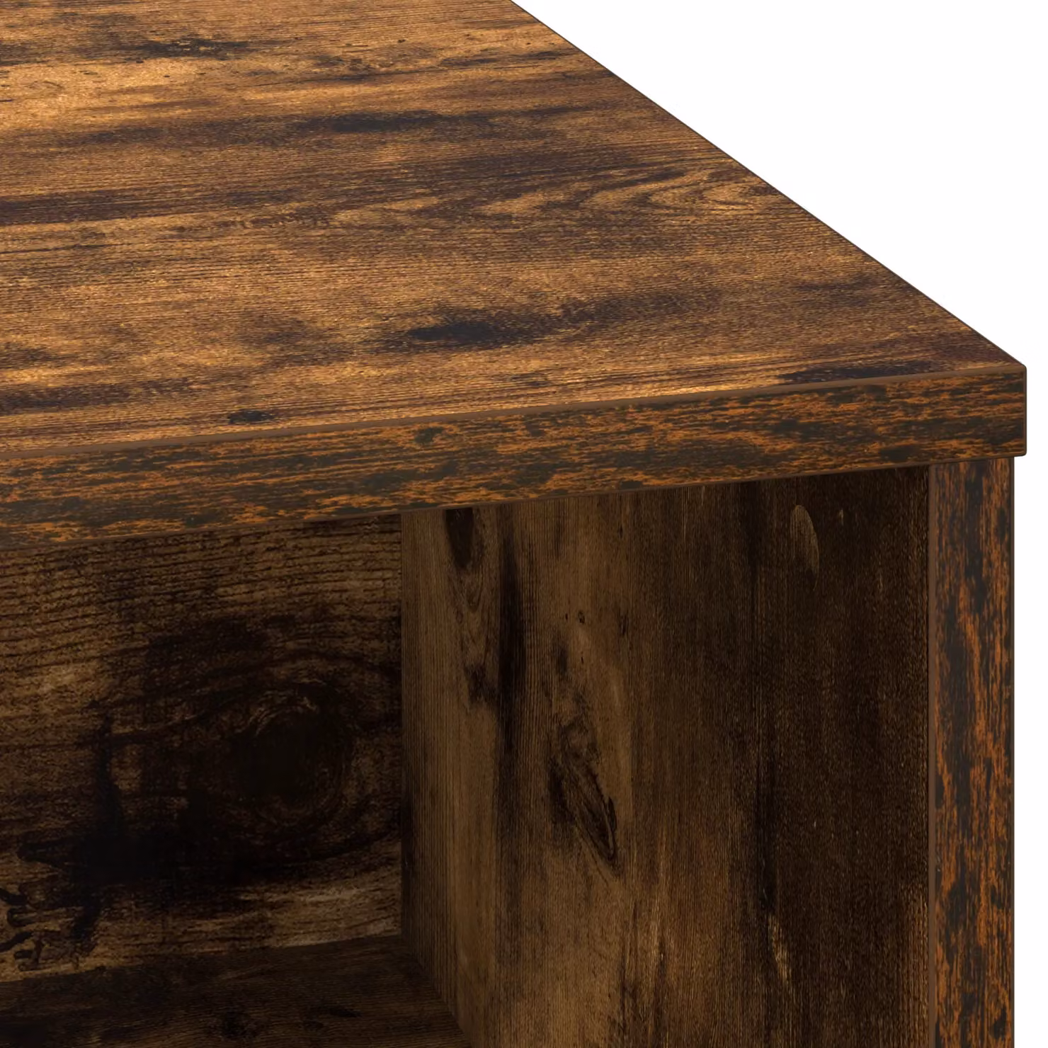 Berkfield Home Modern Sideboard with Integrated LED Lighting in Smoked Brown Oak, W/D/H: 75 x 34.5 x 71 cm – 5