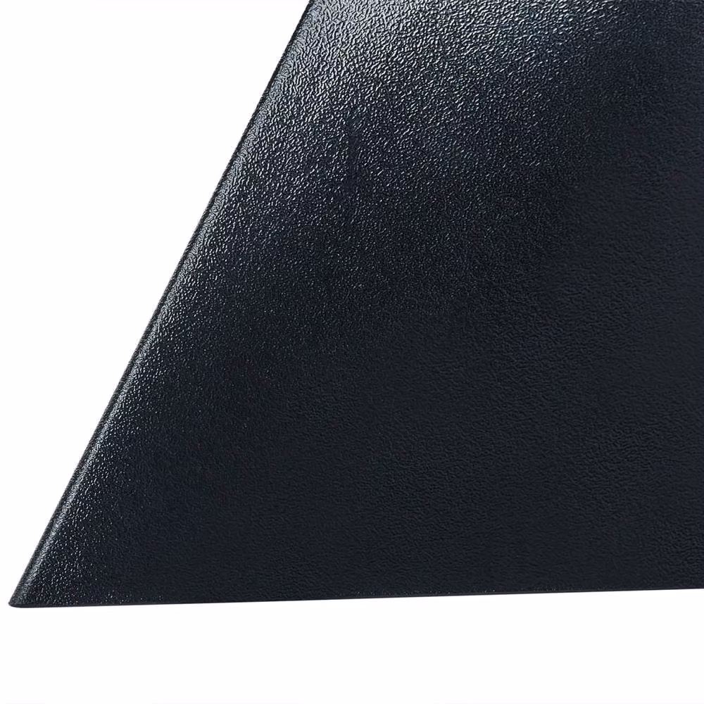 Wyld and Coco Triangular Black Side Table in Matt Plastic – 6