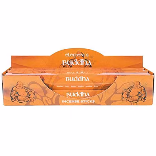 Something Different Elements Buddha Incense Sticks, Pack of 6, Multicolour