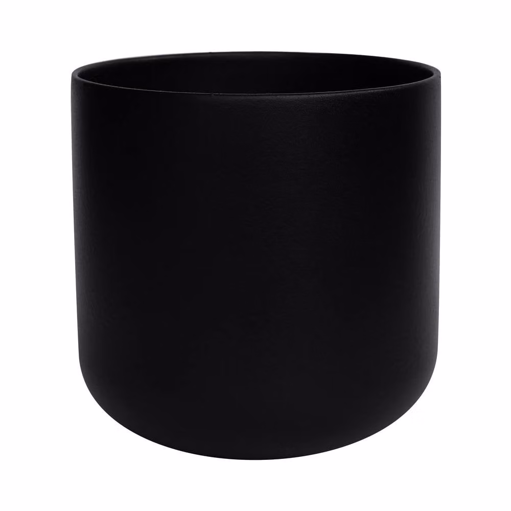 Ivyline Lisbon Plant Pot in Anthracite and Black – 2