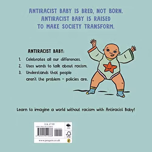 Antiracist Baby by Puffin, Multicolour Paper Book – 2