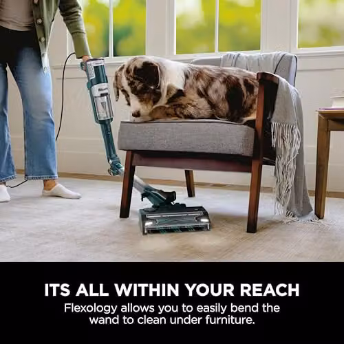 Shark Corded Stick Vacuum Cleaner in Petrol and Black with Pet Hair Pickup and Car Use Functionality – 7