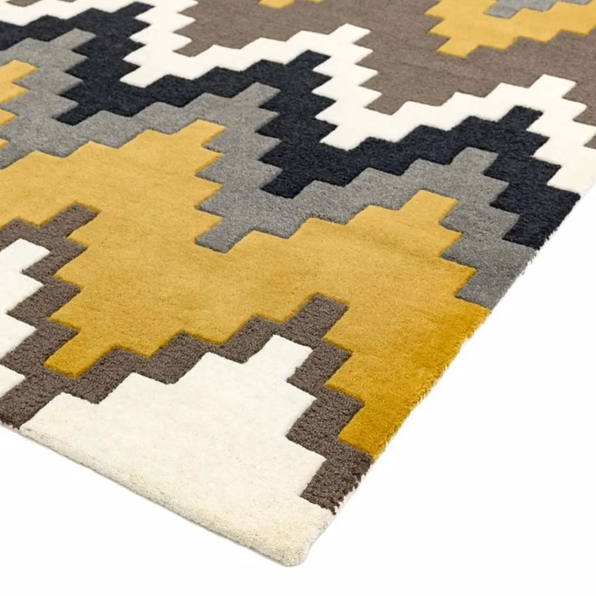The Rug Shop UK Multicolour Abstract Handmade Area Rug, W: 160 cm, L: 230 cm – 4