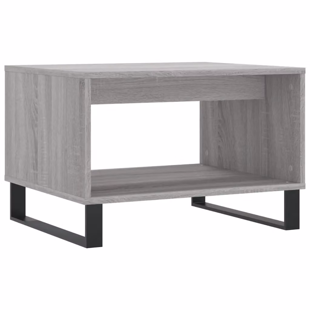 Berkfield Home Grey Sonoma Coffee Table, W: 60 cm, D: 50 cm, H: 40 cm – 2