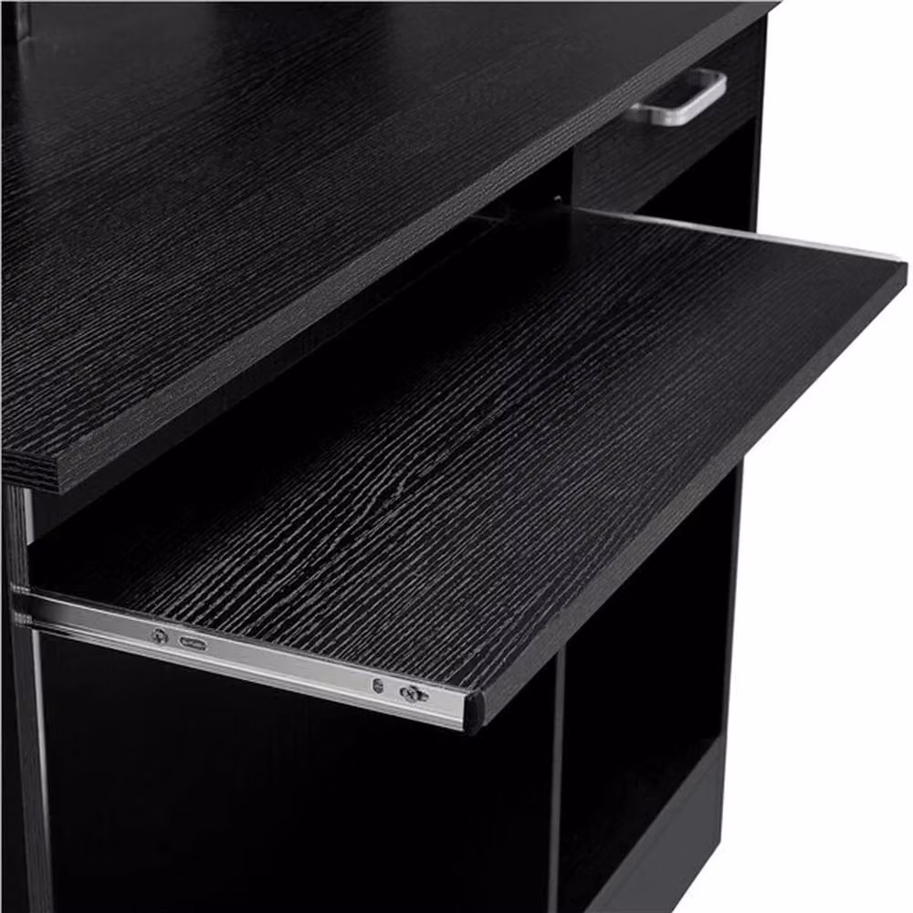 EONLION Modern Black Computer Desk with Storage Drawers – 4