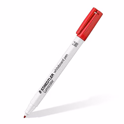 STAEDTLER 301 WP6 Whiteboard Pens, Multicolour, Pack of 6