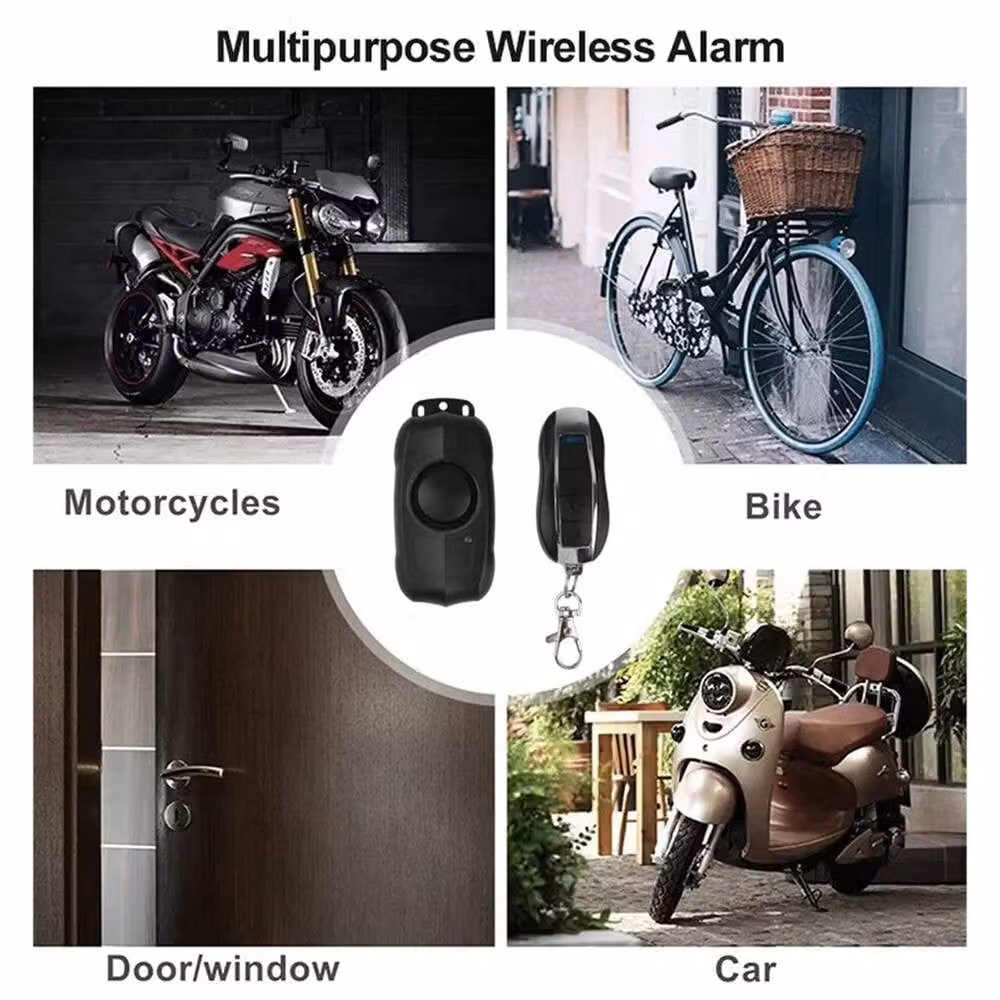Nordara 125dB Waterproof Wireless WiFi Security Alarm with Siren in Black – 3