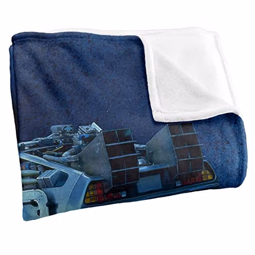 Trevco White Fleece Throw Blanket, W/D/H: 152 x 127 cm – 2