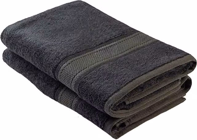ARTG Black Bamboo Bath Towel