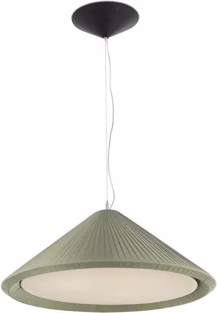 Philips Hue 3 Light Dome Ceiling Pendant in Green