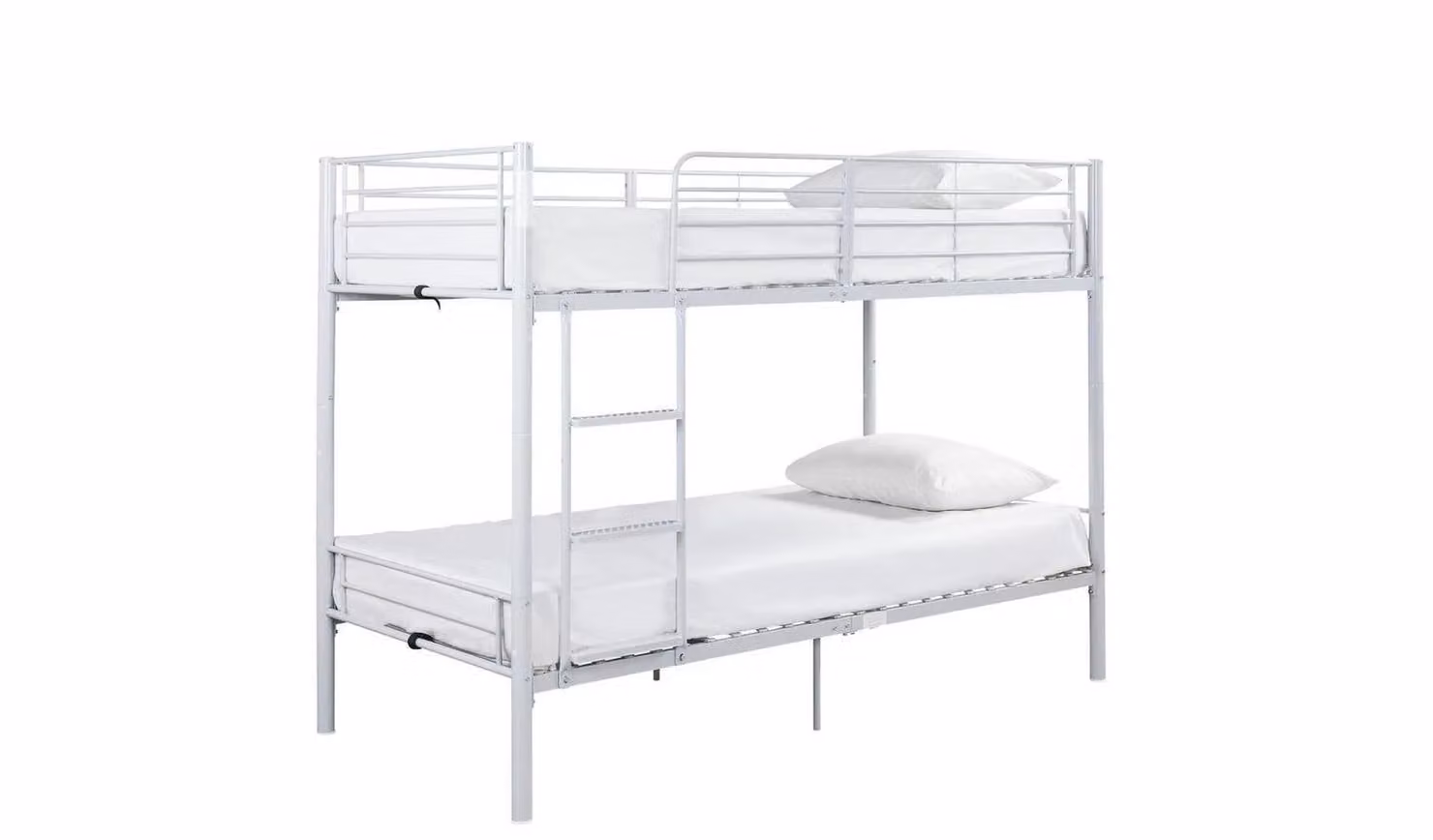 Mason Metal Bunk Bed in White