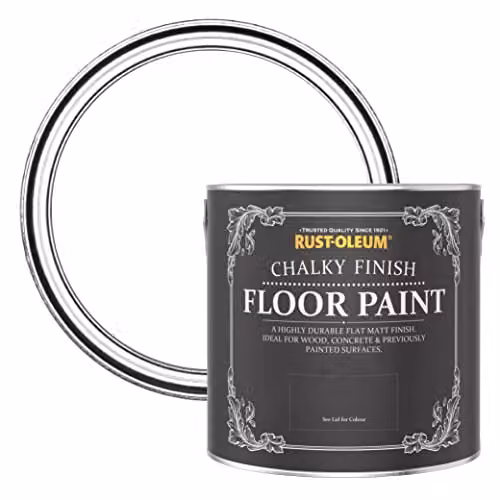 Rust-Oleum Scratch Proof Floor Paint in Matt White, 2.5 l – 2
